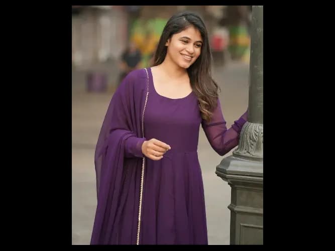 Jaisalmer Dark Purple (Kurti Dupatta) (5)