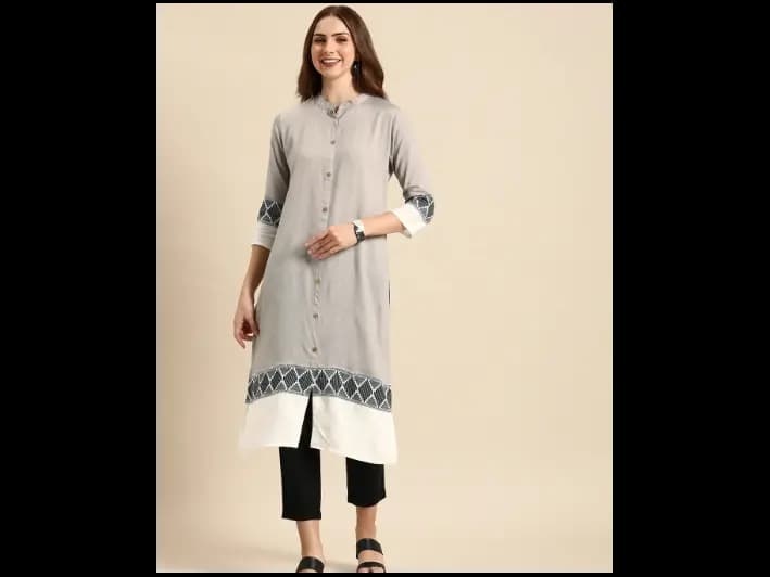 Geometric Printed Kurta (5)