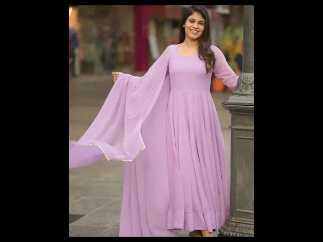 Jaisalmer Lavender (Kurti Dupatta) (3)