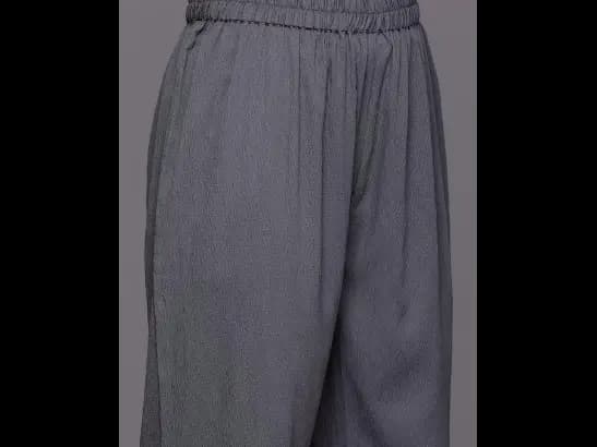 Empire Silk Crepe Kurta with Trousers (3)