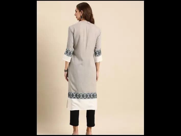 Geometric Printed Kurta (2)