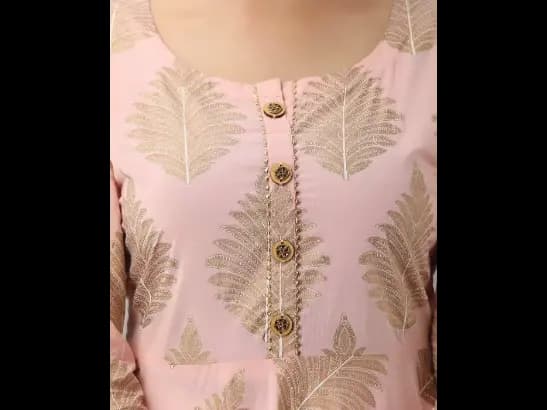 Floral Printed Round-Neck Dress (4)