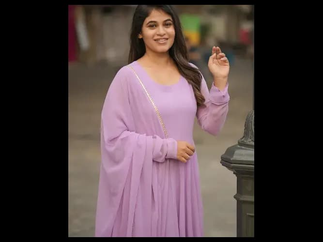 Jaisalmer Lavender (Kurti+Dupatta)