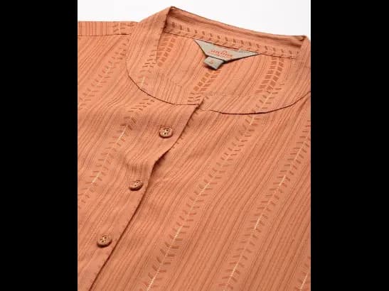 Woven Design Kurta (3)