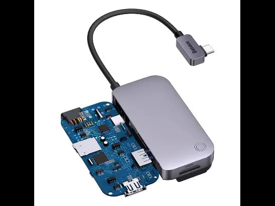 Baseus 6-Port PadJoy Type-C HUB Adapter (3)