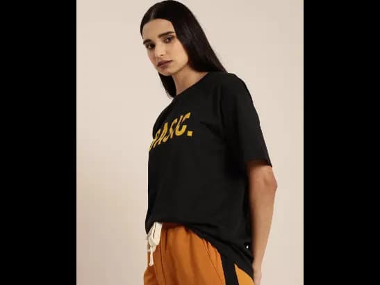 Printed Crew-Neck Oversized T-shirt (2)
