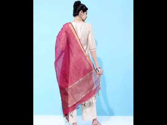 Ethnic Motifs Viscose Rayon Kurta Set (5)