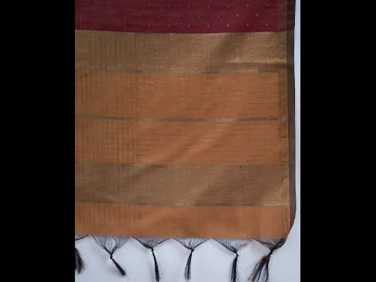 Floral Yoke Design Zari Pure Cotton Kurta With Trousers & Dupatta (4)