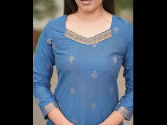 Straight cut Kurti with Side Slit (3)