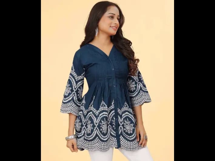 Geometric Embroidered Tunic (2)