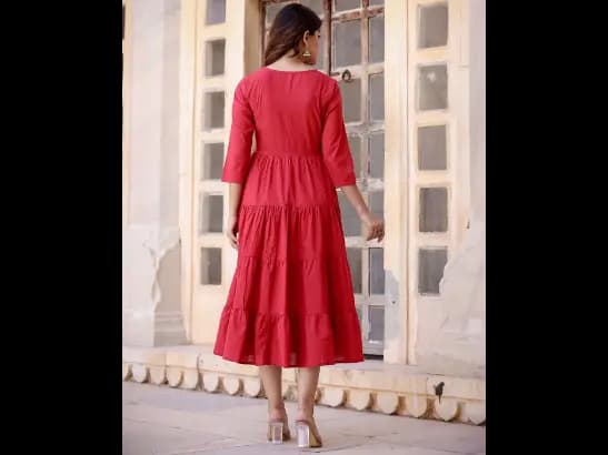 Embroidered Anarkali Kurta (2)
