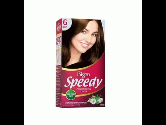 Bigen Speedy Medium Brown No. 6