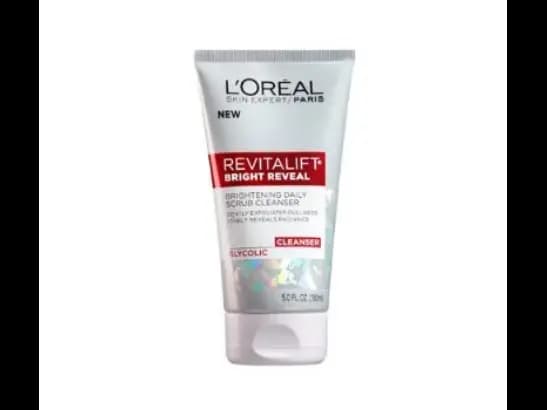 L'OREAL REVITALIFT BRIGHT REVEAL DAILY SCRUB CLEANSER 150ML