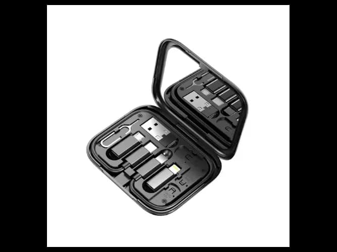 Aspor A561 Multi Functional Data Cable Accessories Storage Box