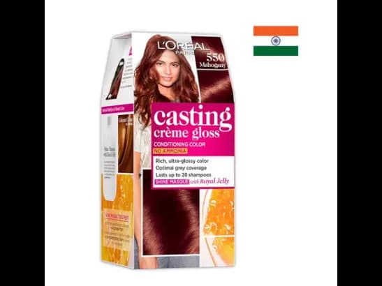 L'OREAL PARIS CASTING CREME 550 – MAHOGANY -24ML+21G