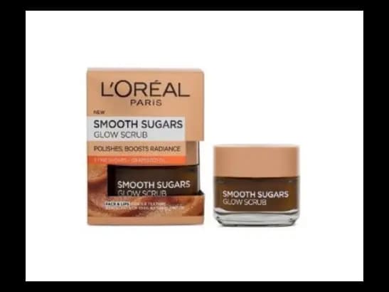 L'OREAL SMOOTH SUGARS GLOW SCRUB 50G
