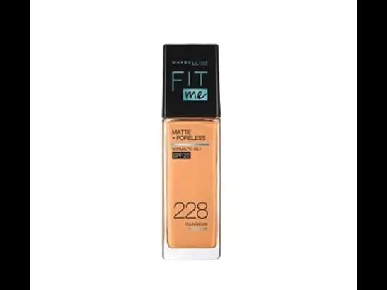 MAYBELLINE MATTE+ PORELESS 16H SPF 22 FOUNDATION NO 228 (SOFT TAN) 30ML