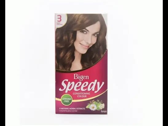 Bigen Lady Speedy Hair Color Ammonia Free Warm Chestnut 3