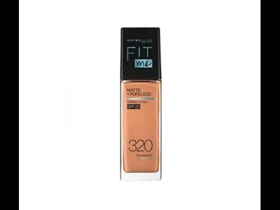 MAYBELLINE MATTE+ PORELESS 16H SPF 22 FOUNDATION NO 320 (NATURAL TAN) 30ML