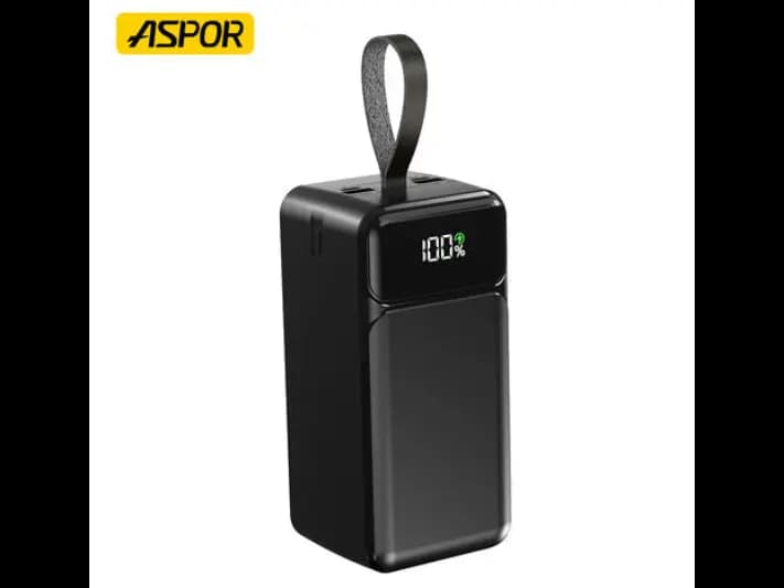 Aspor A319 22.5W 50000mAh Fast Charging Power Bank with 3 Cables (2)