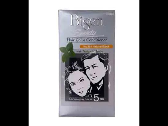 BIGEN HAIR DYE CREAM 881 NATURAL BLACK