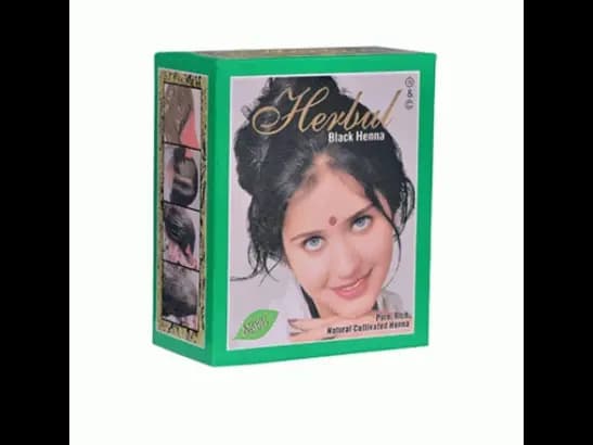 HERBUL HENNA HAIR DYE-BLACK 10g