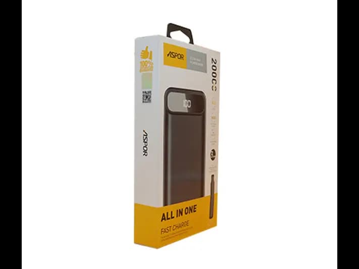 Aspor 20000mAh Power Bank With PD Charging A396 (2)