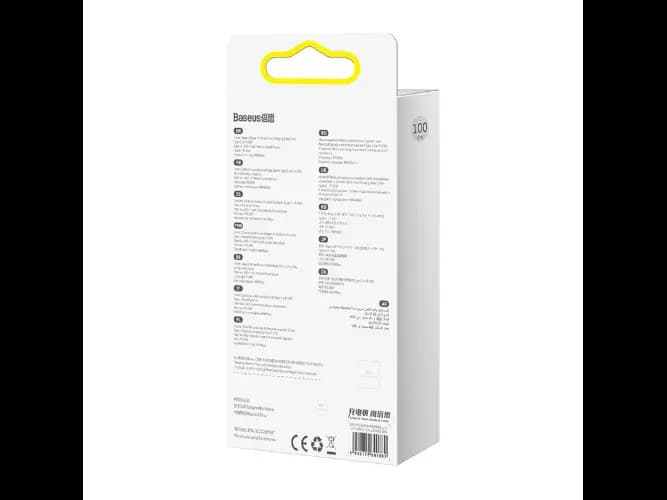 Baseus Dynamic Series 1M Fast Charging Data Cable Type-C to Lightning 20W White – CALD000002 – 6 Months Warranty (5)
