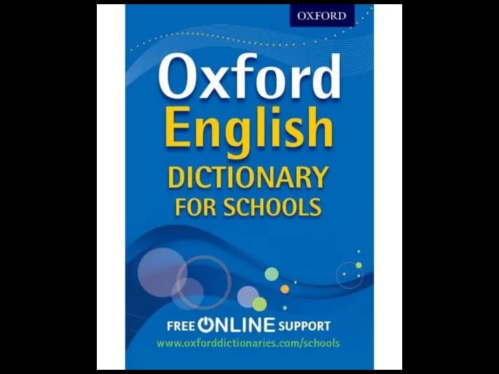 Oxford English Dictionary For Schools