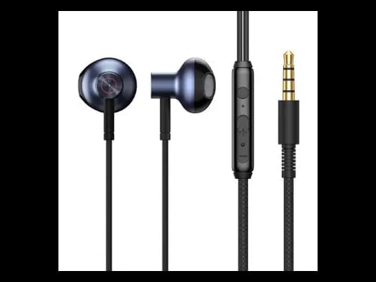 Baseus Encok H19 Wired 3.5mm Earphone Black- NGH19-01- 6 Months Warranty