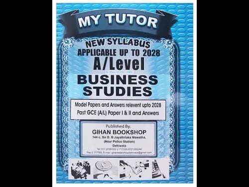 A/Level – Business Studies ( My Tutor )