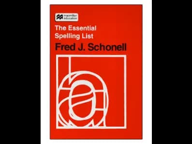 The Essential Spelling List