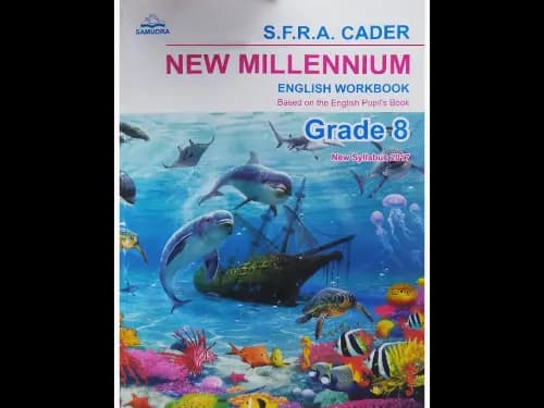 New Millennium English Work Book Grade 8