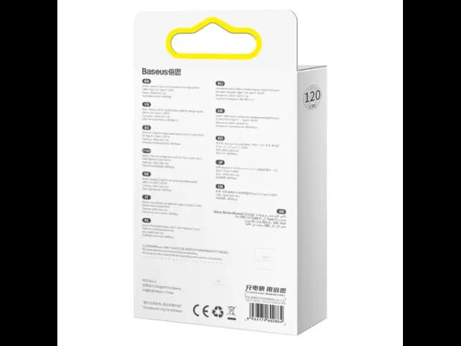 Baseus 1.2m Type-C to Type-C 100W Fast Charging Data Cable – Crystal Shine Series – Black – 6 Months Warranty (4)