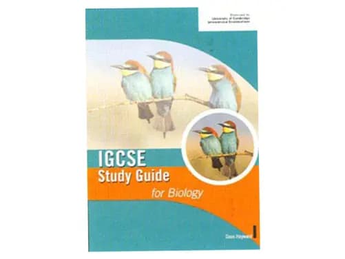IGCSE Study Guide for Biology - 9780719579042