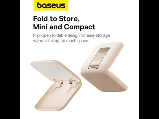 Baseus Folding Stand for Tablets – Seashell Series – Baby Pink- B10451500411-00 (6)