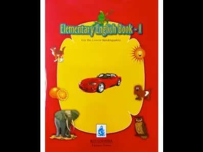 Elementary English Book 1 – For the Lower Kindergarten