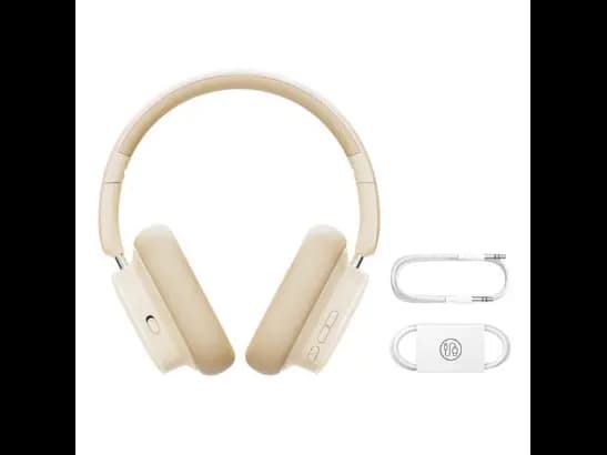 Baseus Bowie H1i Noise-Cancellation Wireless Headphones Stellar White – 6 Month Warranty - A00050402223-00 (3)