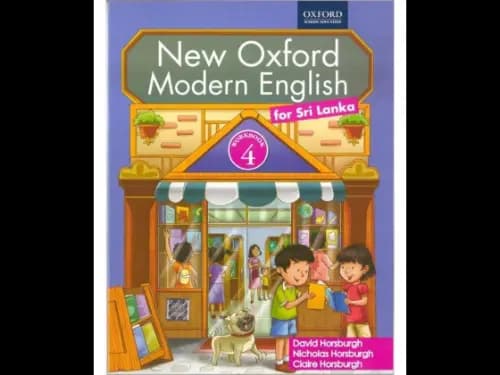 New Oxford Modern English Work Book 4 For Sri Lanka