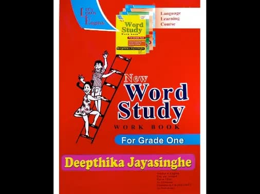 New Word Study Work Book For Grade 01
