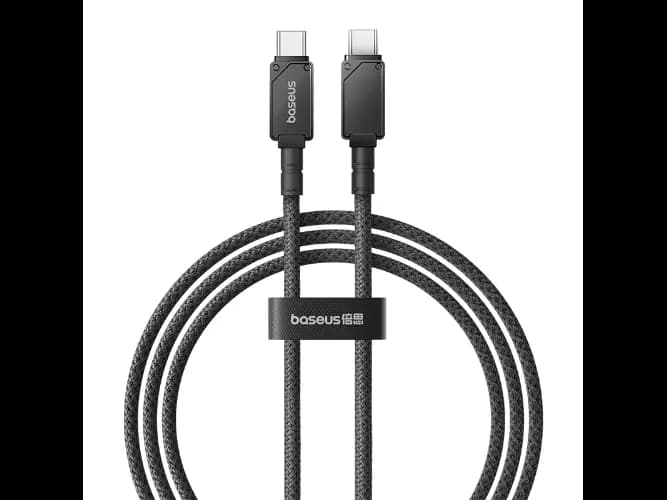 Baseus 1m Unbreakable Series Fast Charging Data Cable Type-C to Type-C 100W Cluster Black – P10355800111-00 – 6 Months Warranty (2)