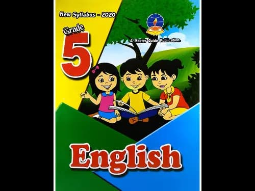 Master Guide Grade 05 English
