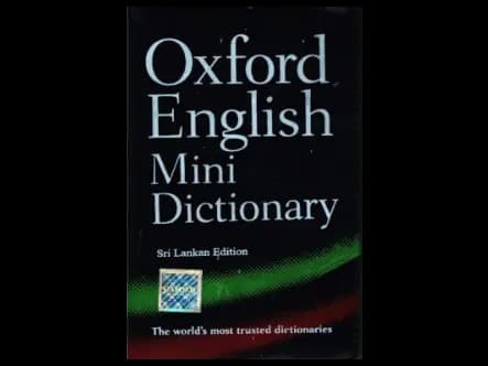Oxford Mini Dictionary