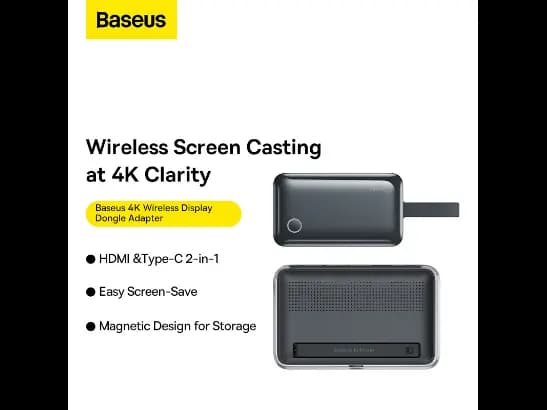 Baseus Transmitter and Receiver for Wireless HDMI 4K 30Hz Black – WKGQ050013 (2)