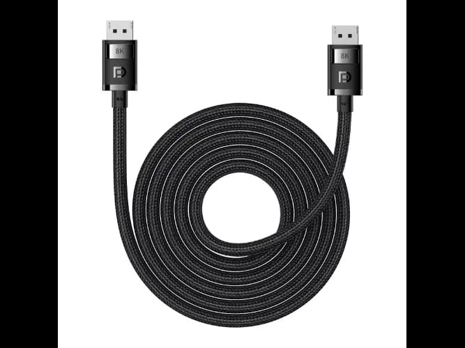 Baseus 5m DP 8K to DP 8K High Definition Series Adapter Cable Cluster Black – B00633706111-04 – 6 Months Warranty