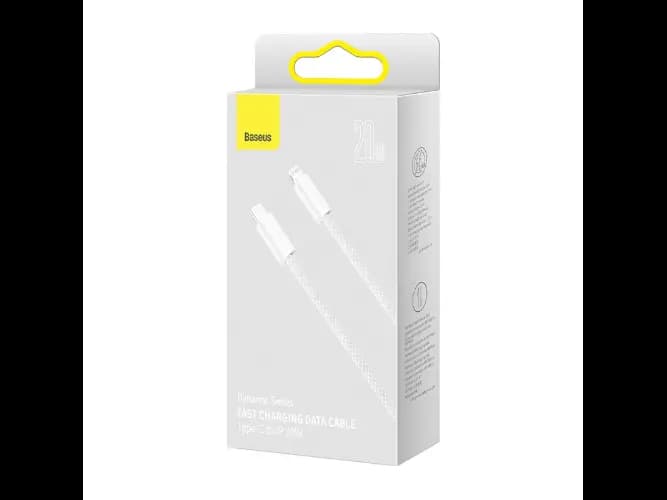 Baseus Dynamic Series 1M Fast Charging Data Cable Type-C to Lightning 20W White – CALD000002 – 6 Months Warranty (3)
