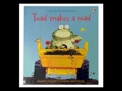 Usborne Phonics Readers: Toad Makes a Road