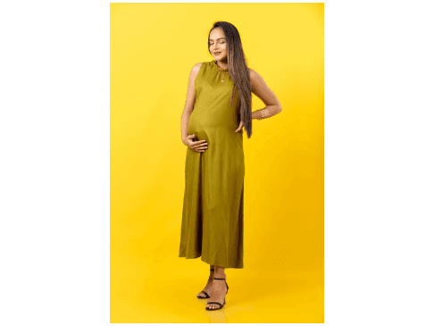 KEMI COZY BAE LIMITED EDITION - MATERNITY / NURSING POCKETED DRESS (2)