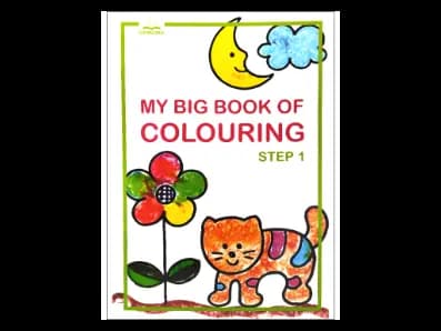 My Big Book of Colouring Step 1