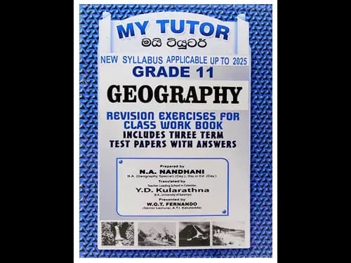 My Tutor Grade 11 Geography